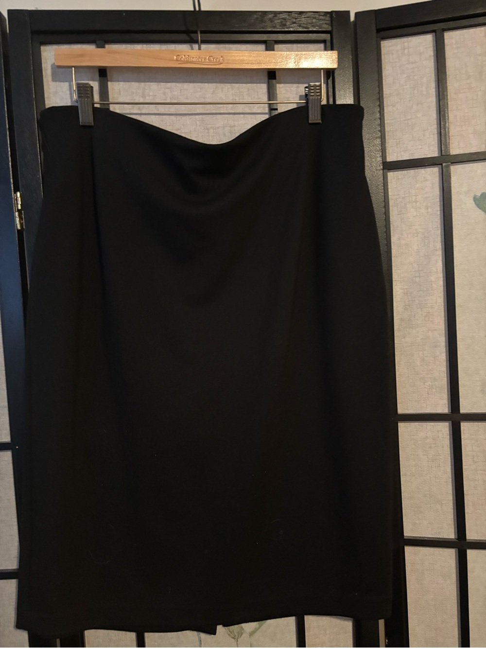 Philosophy Classic Black Women's Pencil Skirt